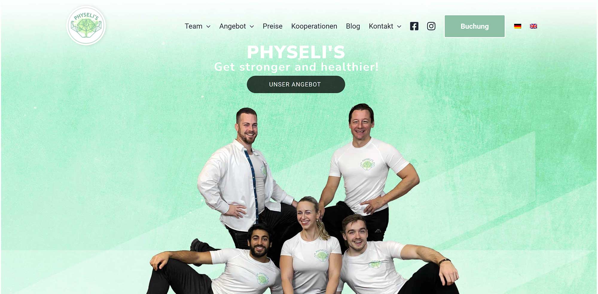 PHYSELI'S Website